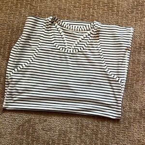 Athleta striped tank top
